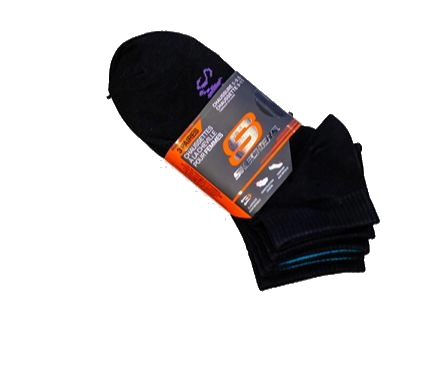 3PK WOMENS NON TERRY QTR CREW
