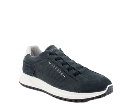 Sneakers for men blue with laces