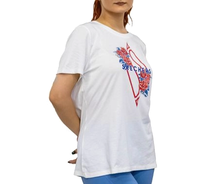 AMERICANA ROSES SHORTS SLEEVE TEE