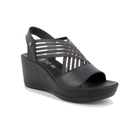 Women’s Black Leather Sandals