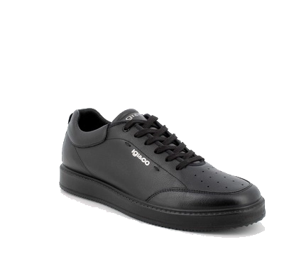 Sneakers for men black with laces