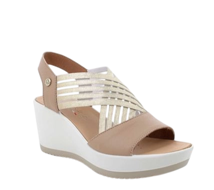 Women’s Beige Leather Sandals
