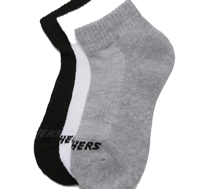 3PK BOYS 1/2 TERRY QTR CREW
